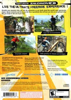 Mountain Bike Adrenaline box cover back